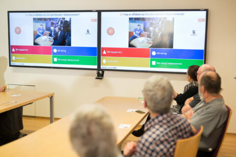 Picture of Kahoot! in action